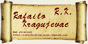 Rafailo Kragujevac vizit kartica